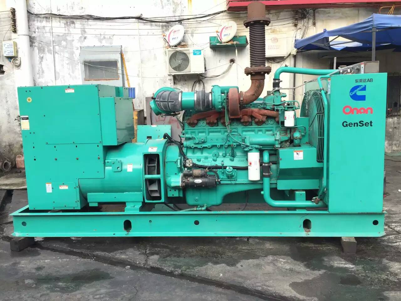 澄城租赁发电机-柴油发电机不正常冒烟的原因